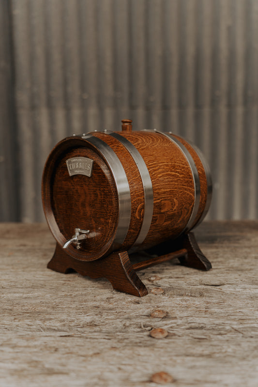 4.5L Jarrah Barrel with Steel Hoops